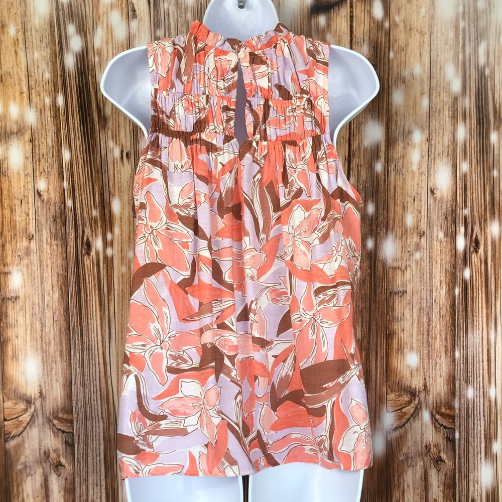 Nine West Floral Sleeveless Top - Picture 8 of 8